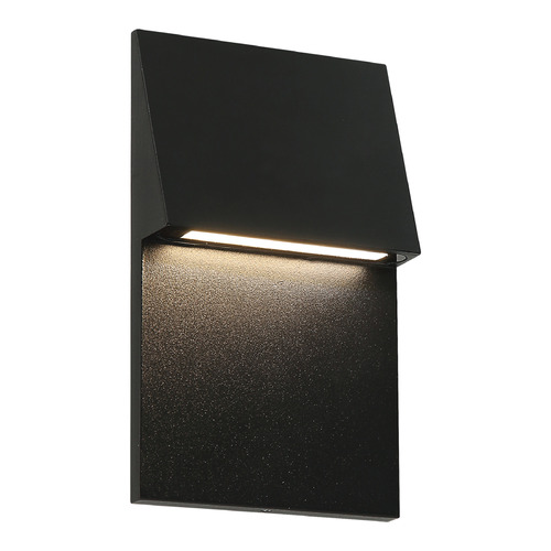Matteo Lighting Matteo Lighting Dawn Matte Black LED Outdoor Wall Light E20303MB