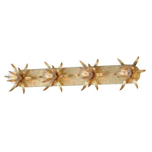 Maxim Lighting Paloma 4-Light Bath Light in Gold Leaf by Maxim Lighting 2887GL