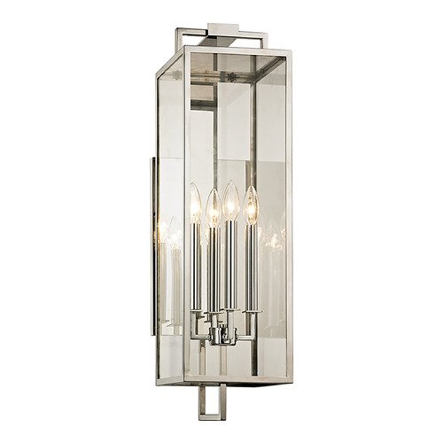 Troy Lighting Troy Lighting Beckham Polished Stainless Sconce B6533-SS