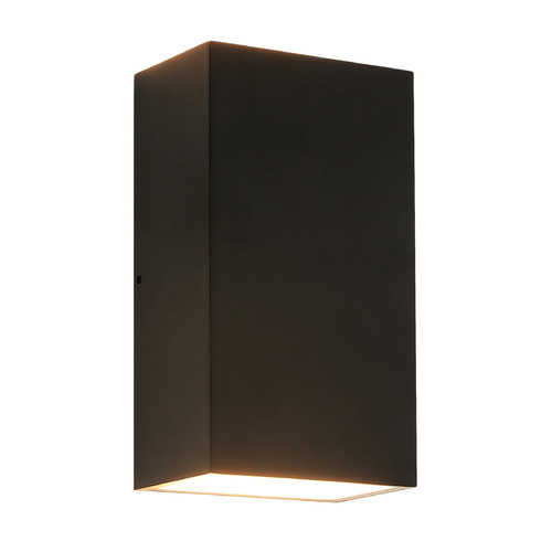 Matteo Lighting Matteo Lighting Dexter Matte Black LED Outdoor Wall Light E21004MB