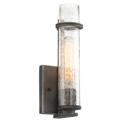 Nuvo Lighting Donzi Iron Black Sconce by Nuvo Lighting 60/6381