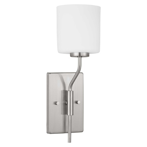 Progress Lighting Tobin Brushed Nickel Sconce by Progress Lighting P300222-009