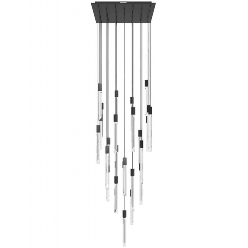 Avenue Lighting Alpine 31-Light LED Pendant in Black by Avenue Lighting HF5431-BLK