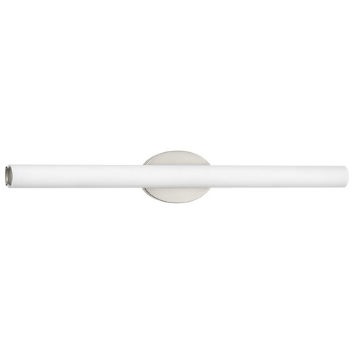 Progress Lighting Parallel LED Brushed Nickel Bathroom Light 3000K by Progress Lighting P300184-009-30