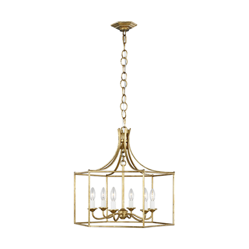 Visual Comfort Studio Collection Alexa Hampton 22-Inch Bantry House Antique Gild Pendant by Visual Comfort Studio AC1046ADB