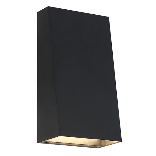 Matteo Lighting Matteo Lighting Dakota Matte Black LED Outdoor Wall Light E21104MB