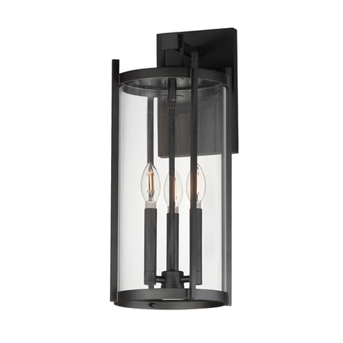 Maxim Lighting Belfry 20-Inch Outdoor Wall Light in Black by Maxim Lighting 30065CLBK