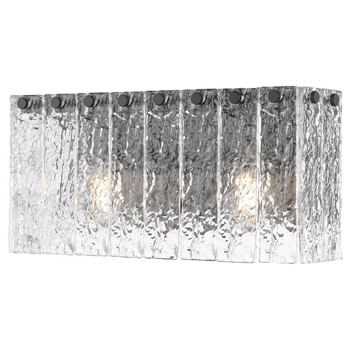 Z-Lite Z-Lite Glacier Matte Black Bathroom Light 1943-2V-MB