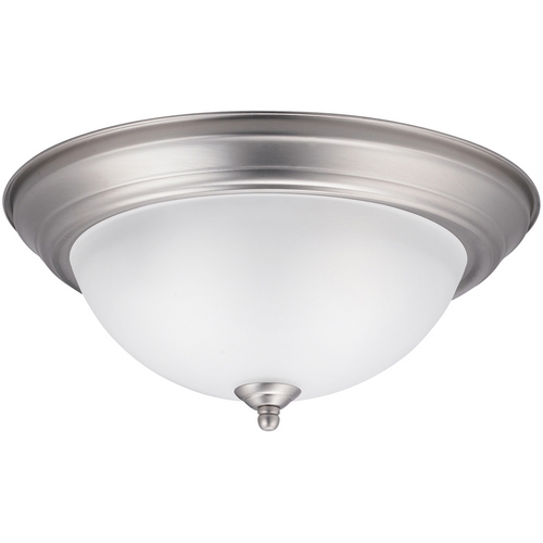Kichler Lighting 13.25-Inch Flush Mount in Brushed Nickel by Kichler Lighting 8112NI