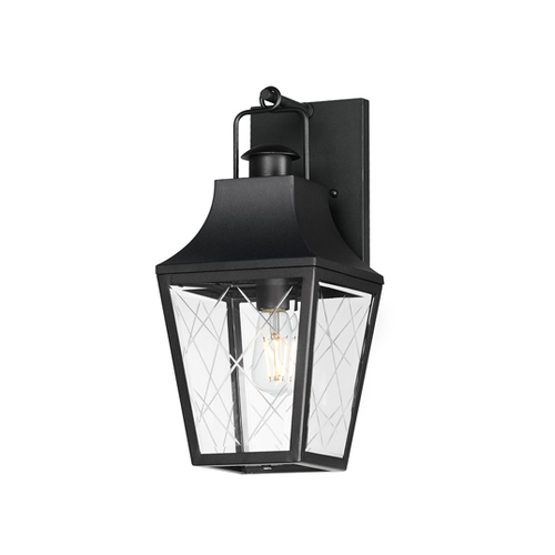 Maxim Lighting Storybook 17.50-Inch Outdoor Wall Light in Black by Maxim Lighting 30362CLBK