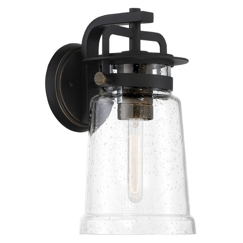 Minka Lavery Maribel Heights Sand Coal with Gold Highlights Outdoor Wall Light by Minka Lavery 73142-703