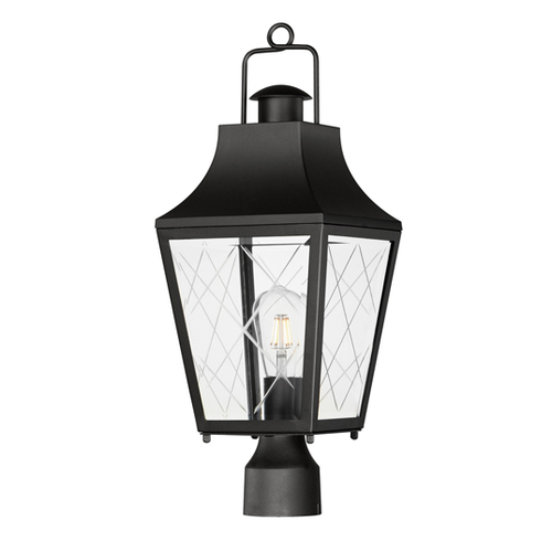 Maxim Lighting Storybook 21.25-Inch Outdoor Post Light in Black by Maxim Lighting 30360CLBK