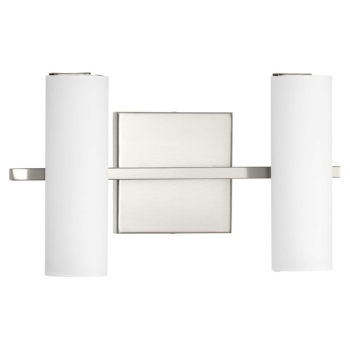 Progress Lighting Colonnade LED Brushed Nickel LED Bathroom Light 3000K 534LM by Progress Lighting P300186-009-30