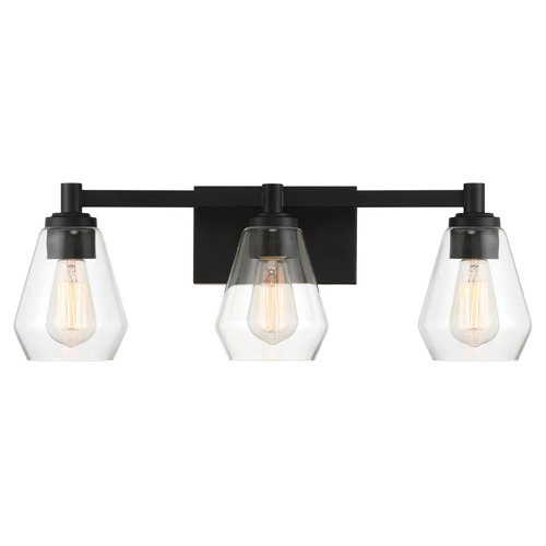 Minka Lavery Clarity Sand Coal 3-Light Bath Light by Minka Lavery 5703-66A