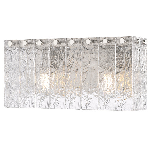 Z-Lite Z-Lite Glacier Brushed Nickel Bathroom Light 1943-2V-BN