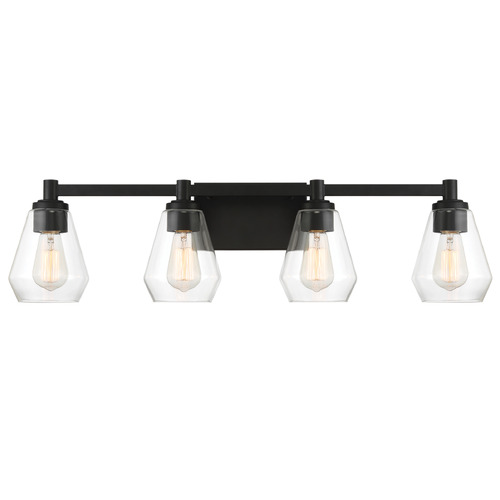 Minka Lavery Clarity 4-Light Bath Light in Coal by Minka Lavery 5704-66A
