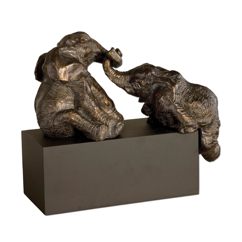 Uttermost Lighting Modern Sculpture in Antique Bronze by Uttermost Lighting 19473