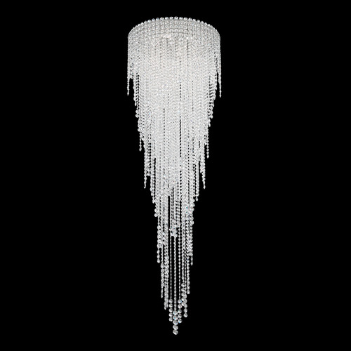 Schonbek Lighting Schonbek Worldwide Lighting Chantant Polished Stainless Steel Flushmount Light CH2403N-401R