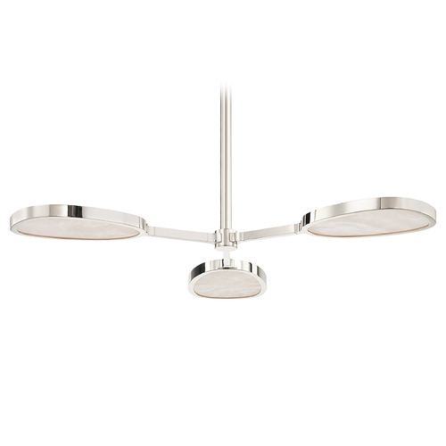 Corbett Lighting Corbett Lighting Patras Burnished Nickel LED Chandelier 338-03-BN