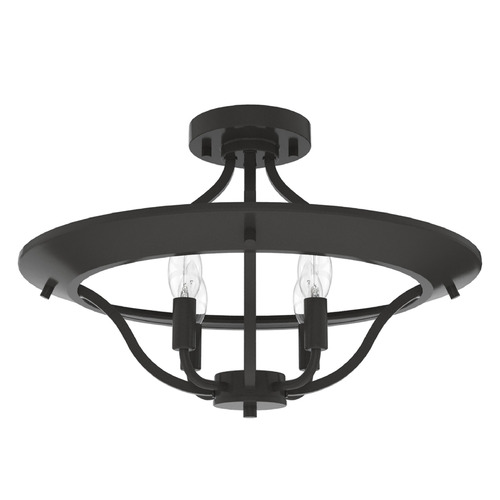 Hunter Fan Company Hunter Fan Company Perch Point Noble Bronze Semi-Flushmount Light 19422