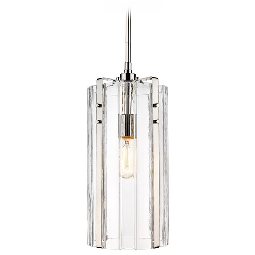 Z-Lite Alverton Polished Nickel Mini Pendant by Z-Lite 3036P8-PN