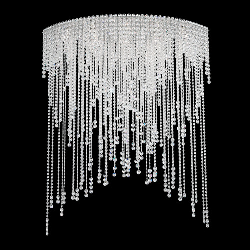 Schonbek Lighting Schonbek Worldwide Lighting Chantant Polished Stainless Steel Flushmount Light CH4803N-401R