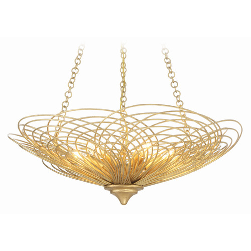 Crystorama Lighting Crystorama Lighting Doral Renaissance Gold Chandelier DOR-B7706-RG