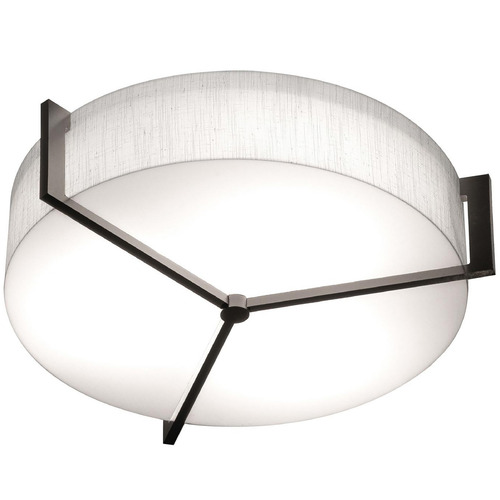 AFX Lighting Afx Lighting Apex Espresso LED Flushmount Light APF1524LAJUDES-LW-MS
