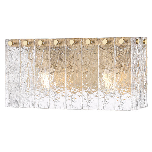 Z-Lite Z-Lite Glacier Modern Gold Bathroom Light 1943-2V-MGLD