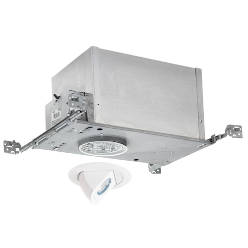 Juno Lighting Group 4-inch Low-Voltage Recessed Lighting Kit with Aiming Trim by Juno Lighting Group IC44N/449-WH