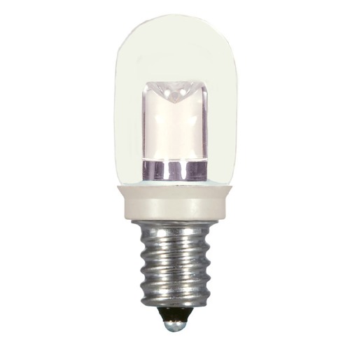 Satco Lighting 0.8W LED T6 Candelabra Base Bulb 2700K 20LM by Satco Lighting S9177