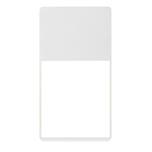 Sonneman Lighting Frames Textured White LED Outdoor Wall Light by Sonneman Lighting 7200.98-WL