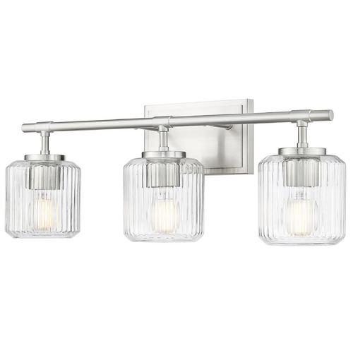 Z-Lite Z-Lite Landon Brushed Nickel Bathroom Light 7515-3V-BN