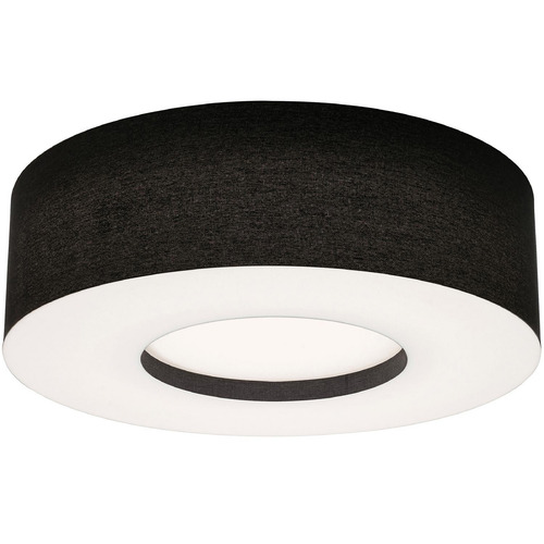 AFX Lighting Afx Lighting Montclair Black LED Flushmount Light MCF3044L5AJUD-BK
