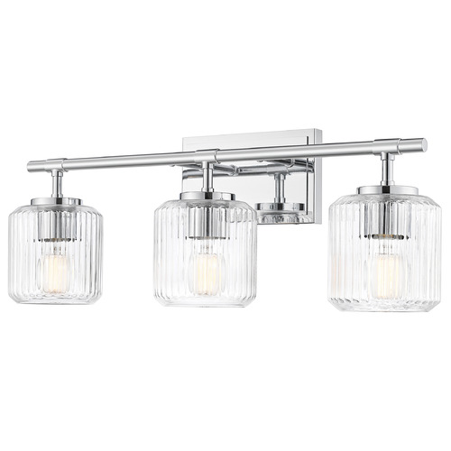 Z-Lite Z-Lite Landon Chrome Bathroom Light 7515-3V-CH