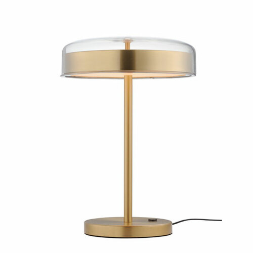 ET2 Lighting Voto LED Table Lamp in Natural Aged Brass by ET2 Lighting E24669-18NAB