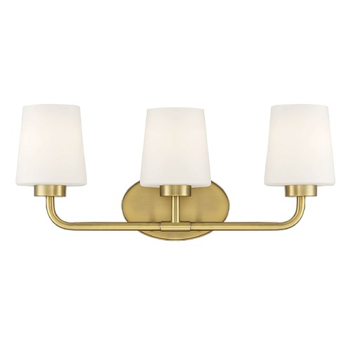 Savoy House Capra 22-Inch Warm Brass Bathroom Light by Savoy House 8-4090-3-322