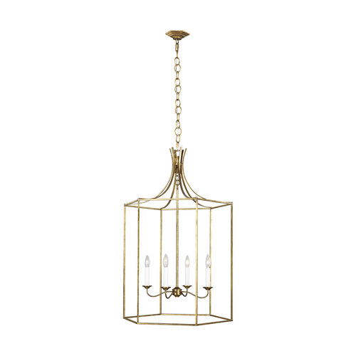 Visual Comfort Studio Collection Alexa Hampton 37-Inch Bantry House Antique Gild Pendant by Visual Comfort Studio AC1024ADB