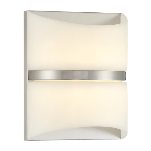 Minka Lavery Velaux 10.50-Inch LED Sconce in Brushed Nickel by Minka Lavery 822-84-L
