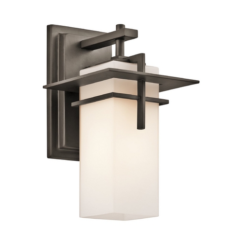 Kichler Lighting Caterham 11.75-Inch Outdoor Wall Light in Olde Bronze by Kichler Lighting 49642OZ