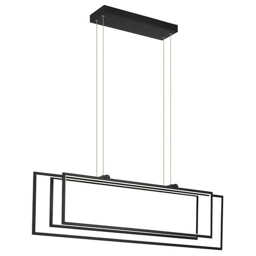 Elan Lighting Jestin 46-Inch LED Linear Light in Matte Black by Elan Lighting 84331MBK
