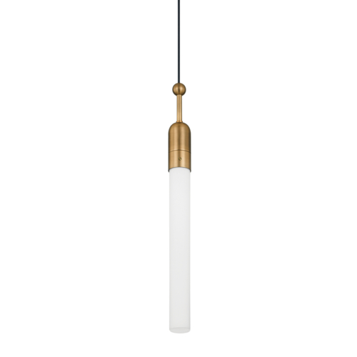 Troy Lighting Darby Mini Pendant in Patina Brass by Troy Lighting F1405-PBR
