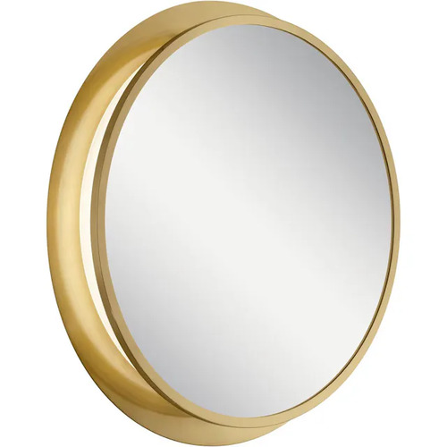 Elan Lighting Chennai Round LED Mirror in Champagne Gold by Elan Lighting 86004CG