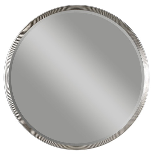 Uttermost Lighting Serenza Round Silver Mirror by Uttermost Lighting 14547