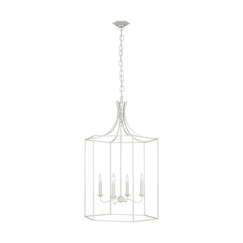 Visual Comfort Studio Collection Alexa Hampton 37-Inch Bantry House Gloss Cream Pendant by Visual Comfort Studio AC1024GCM