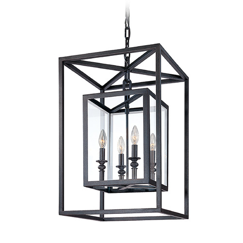 Troy Lighting Troy Lighting Morgan Matte Black Pendant Light F9994-MB