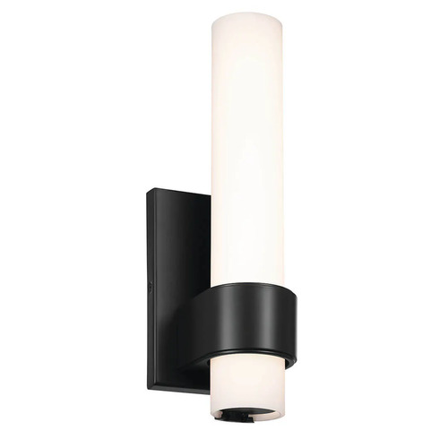 Elan Lighting Izza 13.25-Inch LED Wall Sconce in Black by Elan Lighting 83837
