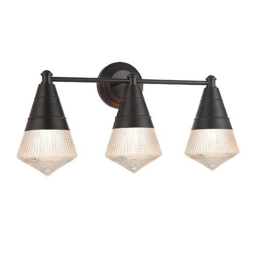 Maxim Lighting Hargreaves 24-Inch Bath Light in Black by Maxim Lighting 10393PRBK
