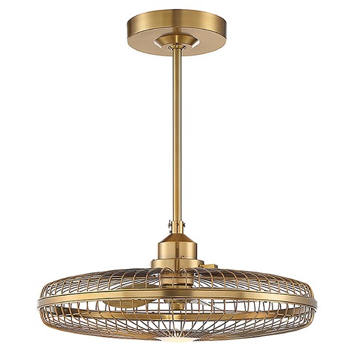 Savoy House Wetherby 26-Inch LED Warm Brass Ceiling Fan by Savoy House 29-FD-122-322