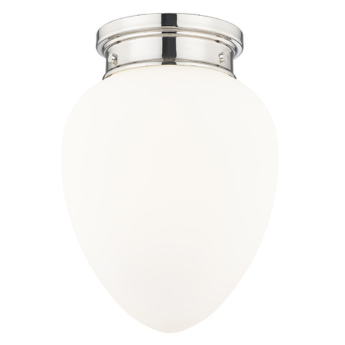 Z-Lite Z-Lite Gideon Polished Nickel Flushmount Light 1945F9-PN